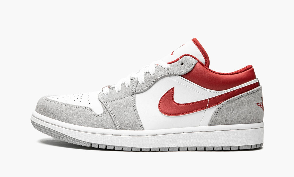 Air Jordan 1 LOW SE White / Grey / Red Sneakers