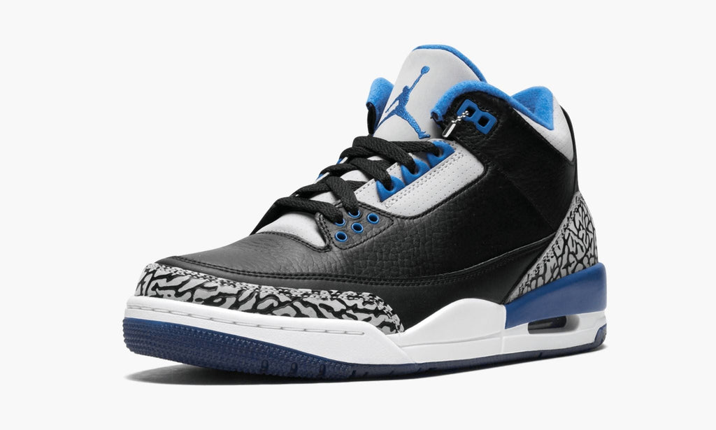 Air Jordan 3 Retro "Sport Blue" Sneakers