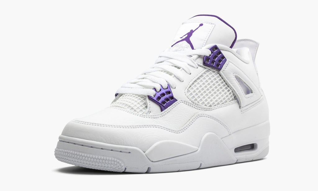 Air Jordan 4 Retro "Metallic Pack - Purple" Sneakers
