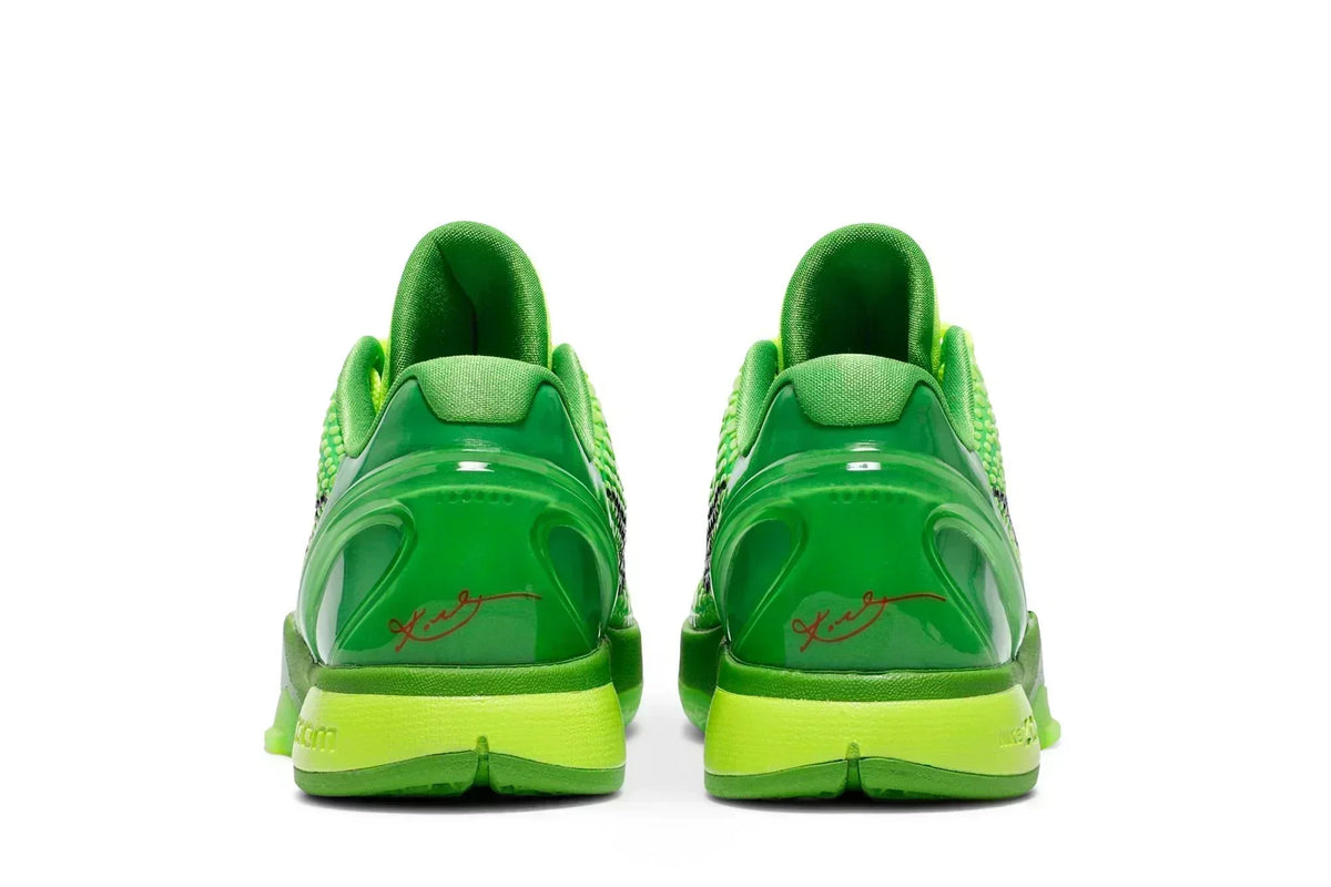 Nike Zoom Kobe 6 Protro 'Grinch' CW2190-300 Holiday Edition Sneakers